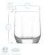 image 5 of LAV 12 Piece Diamond Glassware Set -  - Clear | Clear | Clear