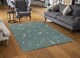 image 2 of Hand Drawn Leaves Rug | Multi