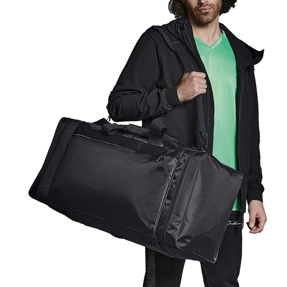 image 1 of Quadra Jumbo Sports Duffle Bag - 74 Litres - Black - One Size