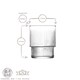 image 3 of LAV Helen Stacking Whisky Glasses - 325ml - Pack of 6