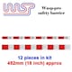 image 3 of Slot Car Track Scenery Yellow Barriers x 12 1:32 Scale NEW Wasp