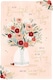 image 1 of Vase Of Flowers Beautiful Wife Valentine's Day Card