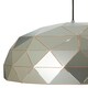 image 4 of Interiors by Premier Large Silver Dome Pendant Light