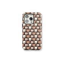 Cute Bear Phone Case | Brown | iPhone 12 Pro
Tough | iPhone 12 Pro
Tough
