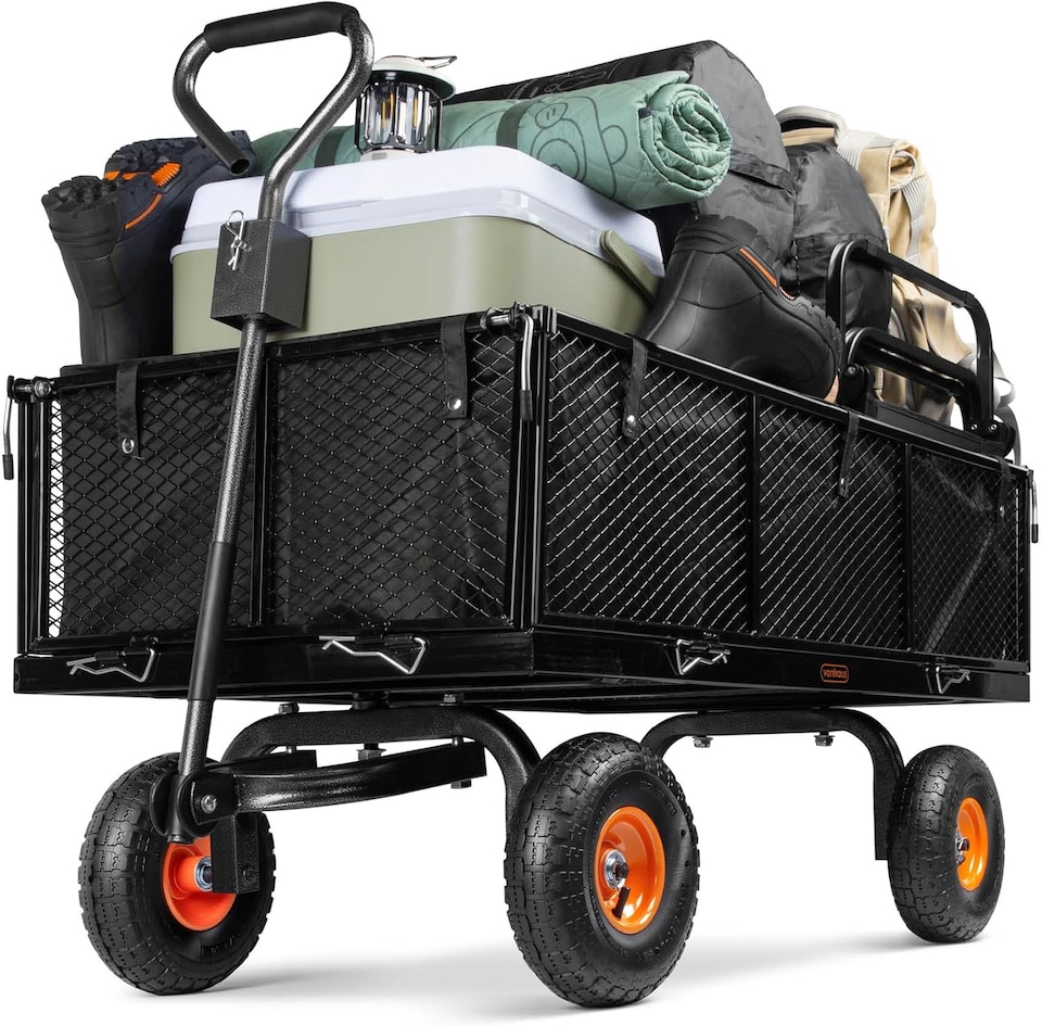 image 1 of VonHaus 230L Festival Cart on Wheels with 500Kg Max Load