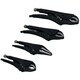 image 3 of 4pc Locking Grip Wrench Set Vice Locking Pliers Mole Grips Heavy Duty AT017