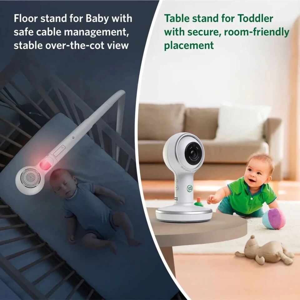 image 1 of LeapFrog LF5817HD 7" Wi-Fi HD Over-the-Cot Baby Monitor