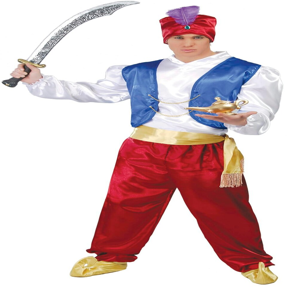 image 1 of Fancy Dress Adult Genie - L