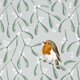 image 3 of Ulster Weavers Mistletoe & Robin Tea Towel - Cotton Green