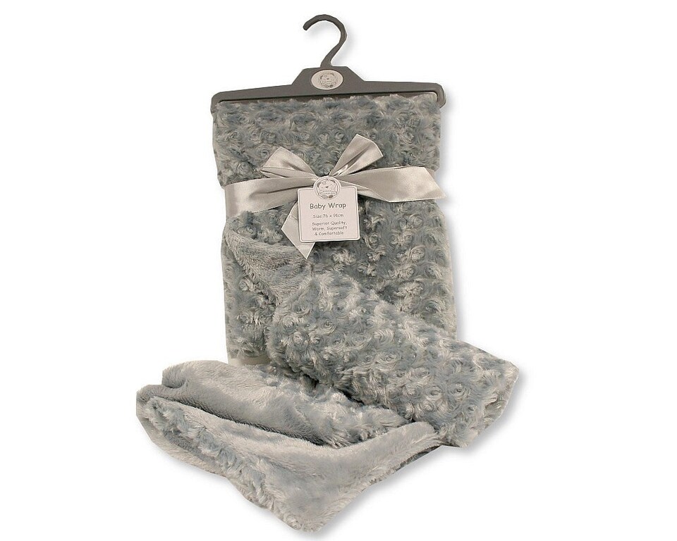 image 1 of Super Soft Baby Wrap Blanket | Cozy Newborn Swaddle Shawl (75x100cm)