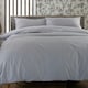 image 1 of Everyday Comfort 200 Thread Count Cotton Duvet Cover Set Silver | King