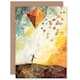image 1 of Carefree Kite Rainbow Landscape Children Kids Birthday Card
