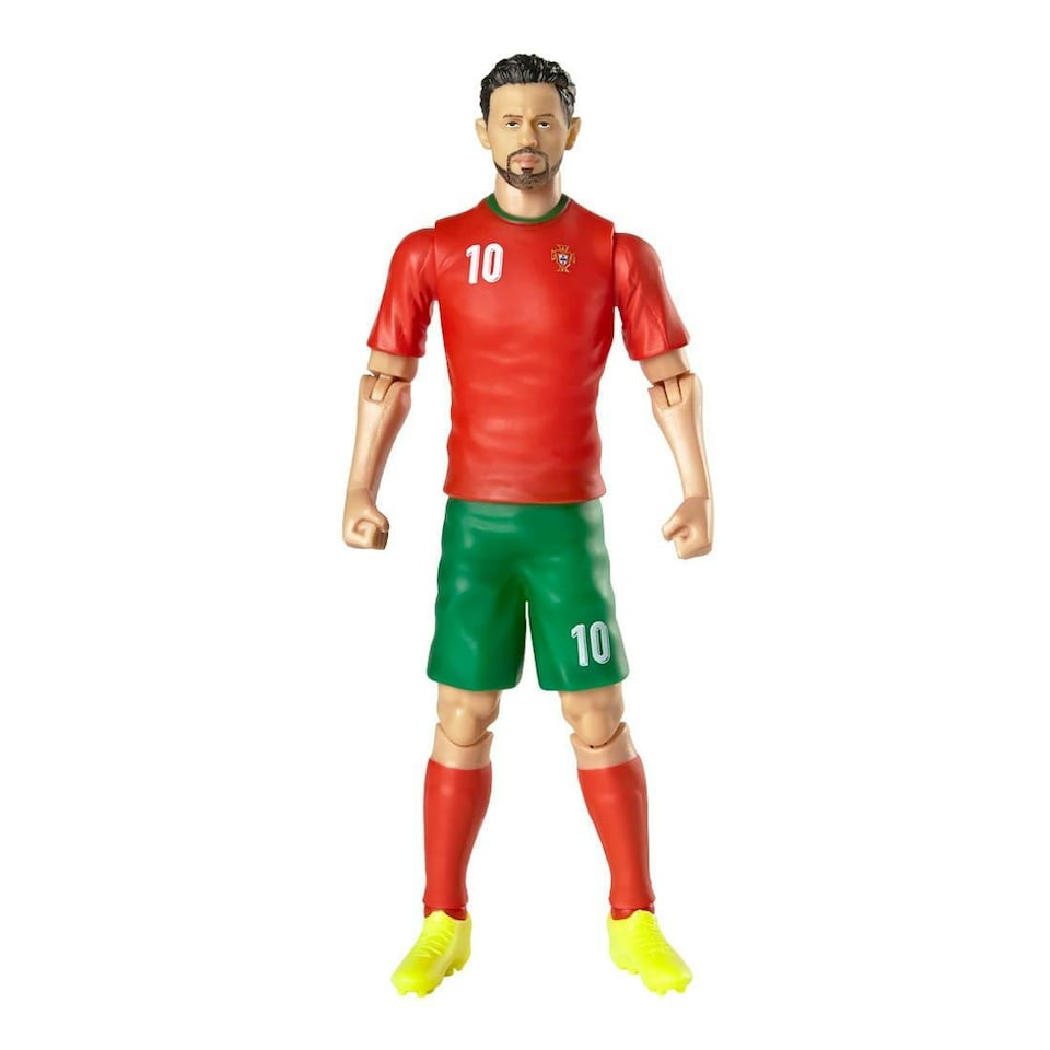 image 1 of Portugal Bernardo Silva Action Figure - Red/Green/Yellow - One Size