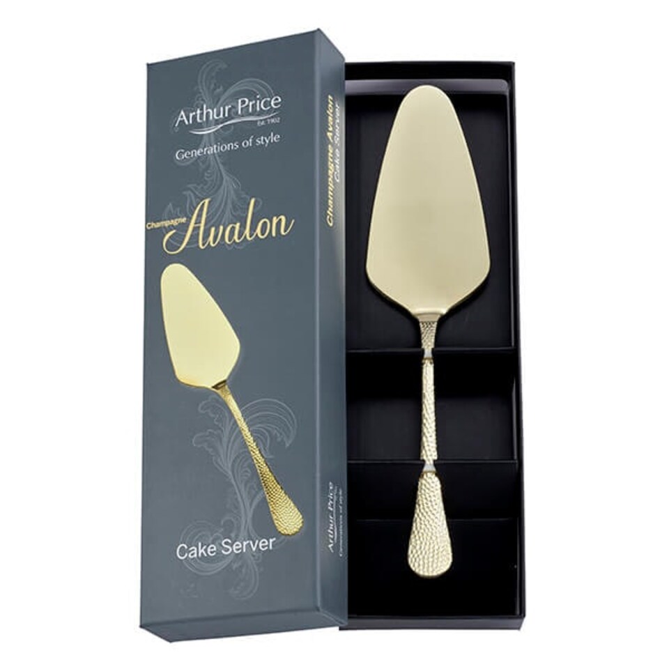 image 1 of Arthur Price Champagne Avalon Boxed Cake Server