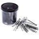 image 1 of Kobe Waved Hair Pins N/A | Black - 2" (50 mm)
