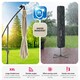 image 5 of Parasol Sunna - 250 x 250 cm with LED solar lighting, with protective cover Cream | Beige