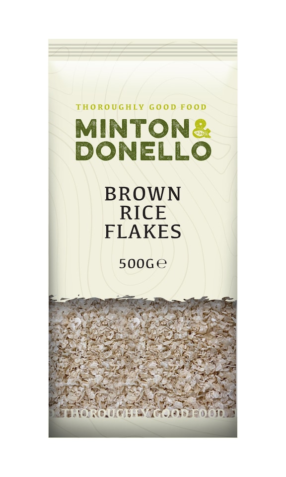 image 1 of Minton & Donello Brown Rice Flakes 6 x 500g | Multi