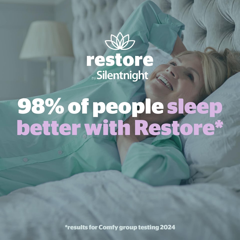 image 1 of Silentnight Restore Cooling Copper Infused Mattress Topper
