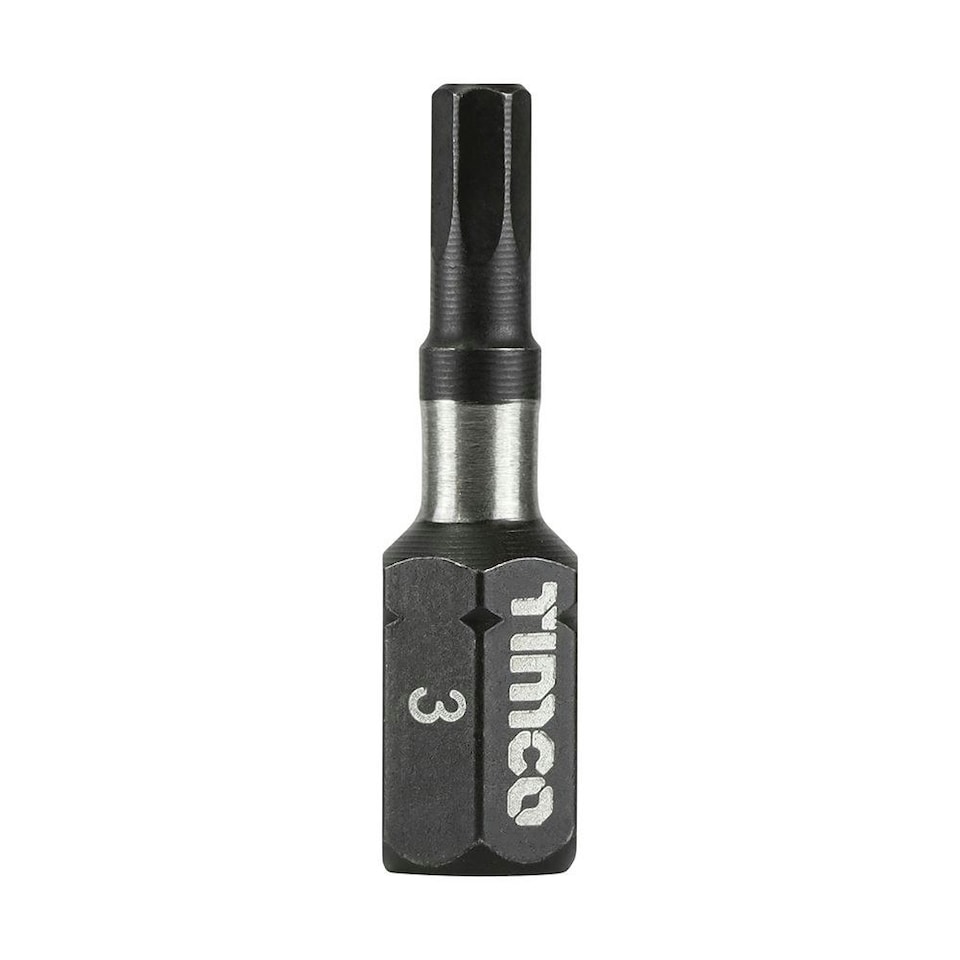 image 1 of Timco - Impact Driver Bits - Hex (Size 3.0 x 25 - 10 Pieces)