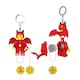 image 2 of Lego Minifigures Light Up Keychain - Cute Little Devil