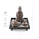 image 5 of Myga Candle & Incense Holder - Buddha | Brown