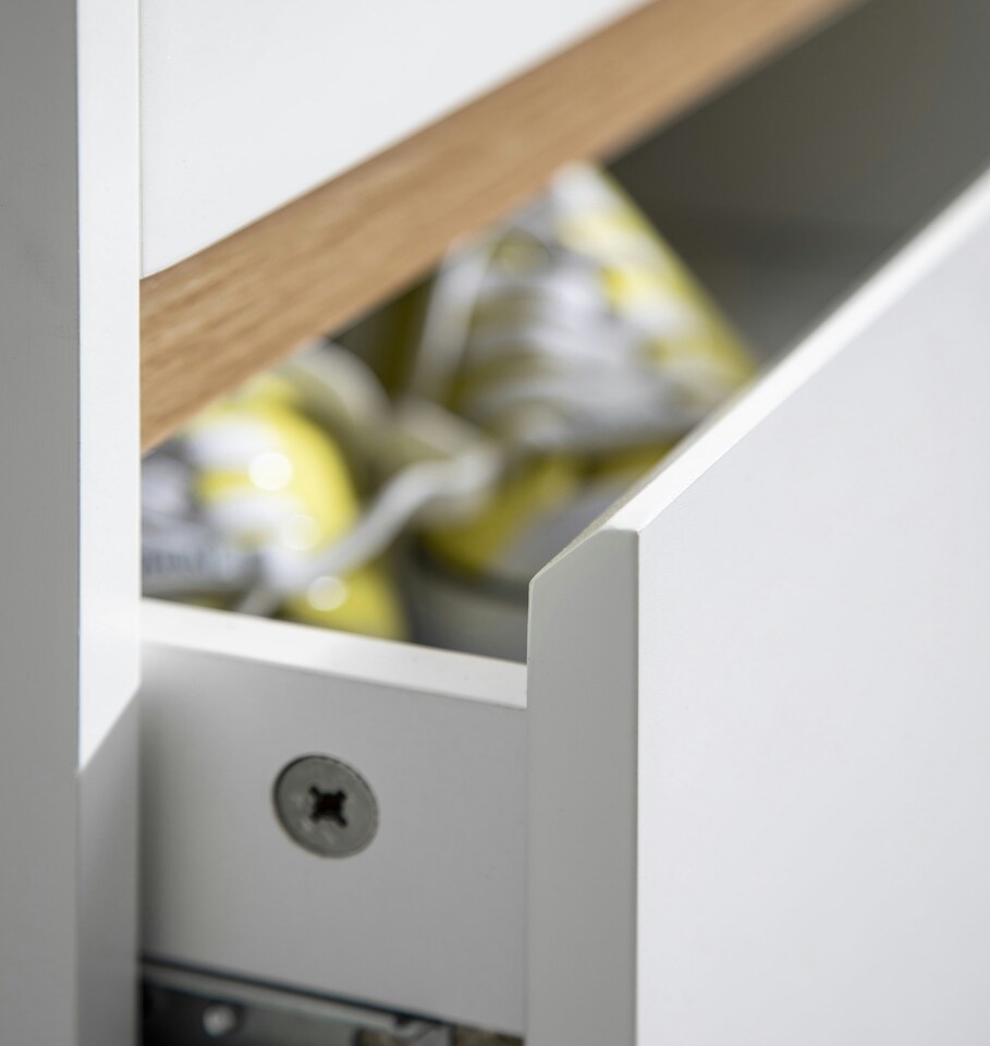 image 1 of Otto Sideboard Large 2 Door with Drawers in Grey | Grey
