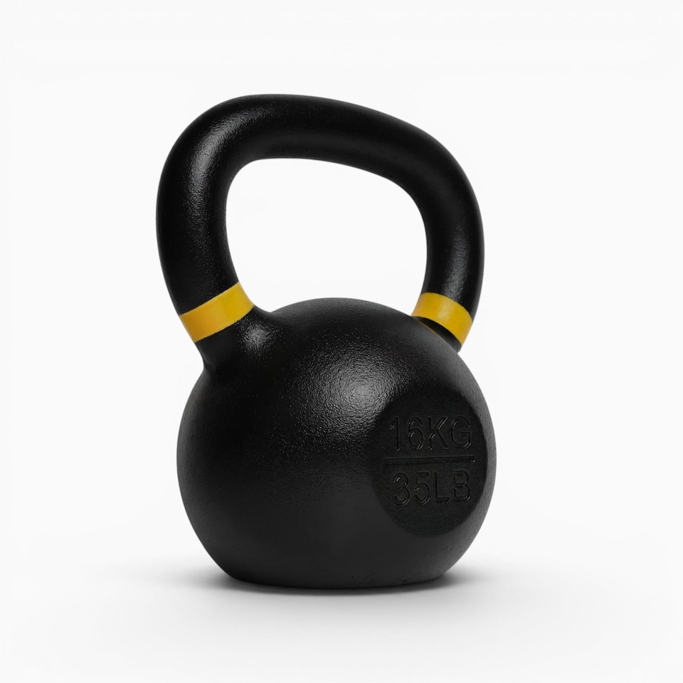 image 1 of GYM SETS Cast Iron Kettlebells- (Single 16kg Kettlebell)