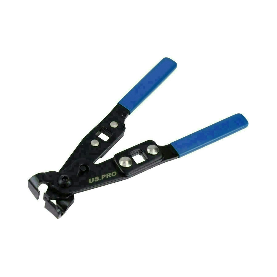 image 1 of Ear Type O-Clip Pliers CV Joint Crimping Tool And 175pcs Hose Clip Clamps