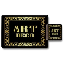Art Deco (Placemat & Coaster Set)