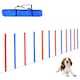 image 6 of PawHut Pet Agility Set Training Dogs Outdoor Outward Play Adjustable Pole