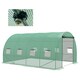 image 9 of Outsunny Polytunnel Green House with Sprinkler System, Wide Door, 4 x 3(m)