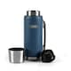 image 1 of Thermos Icon Series Stainless Steel Flask 1.2 Litre - Navy