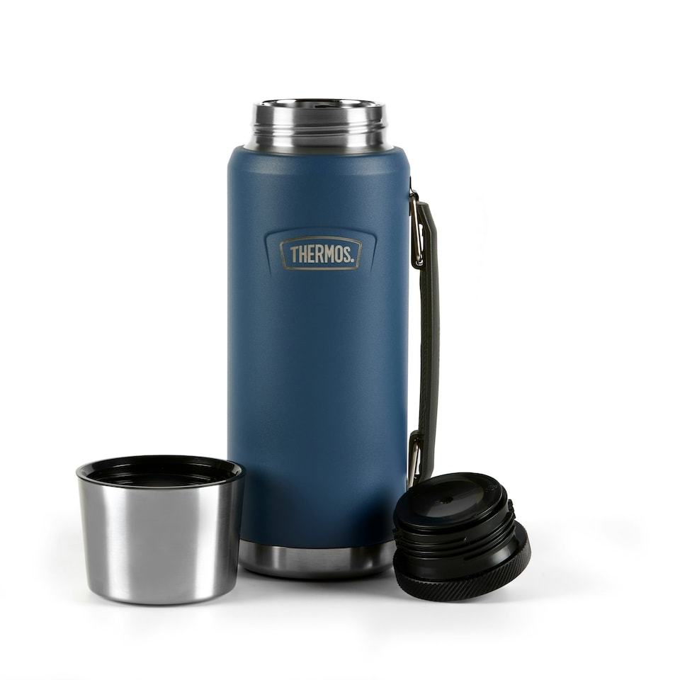 image 1 of Thermos Icon Series Stainless Steel Flask 1.2 Litre - Navy
