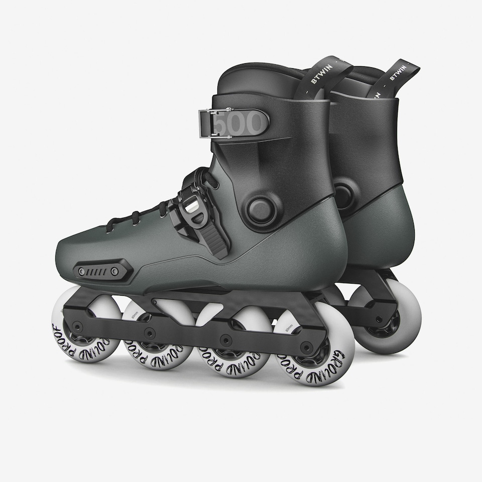 image 1 of Decathlon Inline skating FREESKATE Hardboot adult MF S 500