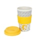 image 5 of KitchenCraft 410ml Bamboo A to Z Letter "O" Reuseable Mug Multi