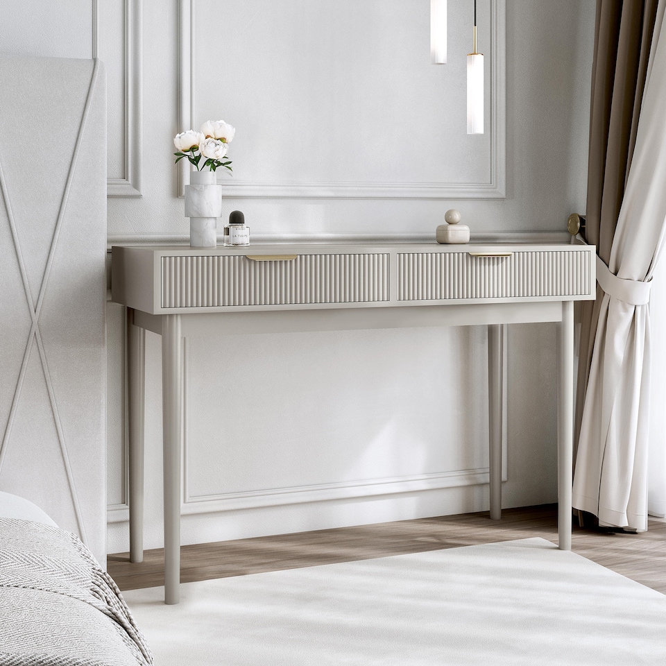 image 1 of CARME Home - Layla Mocha Dressing Table