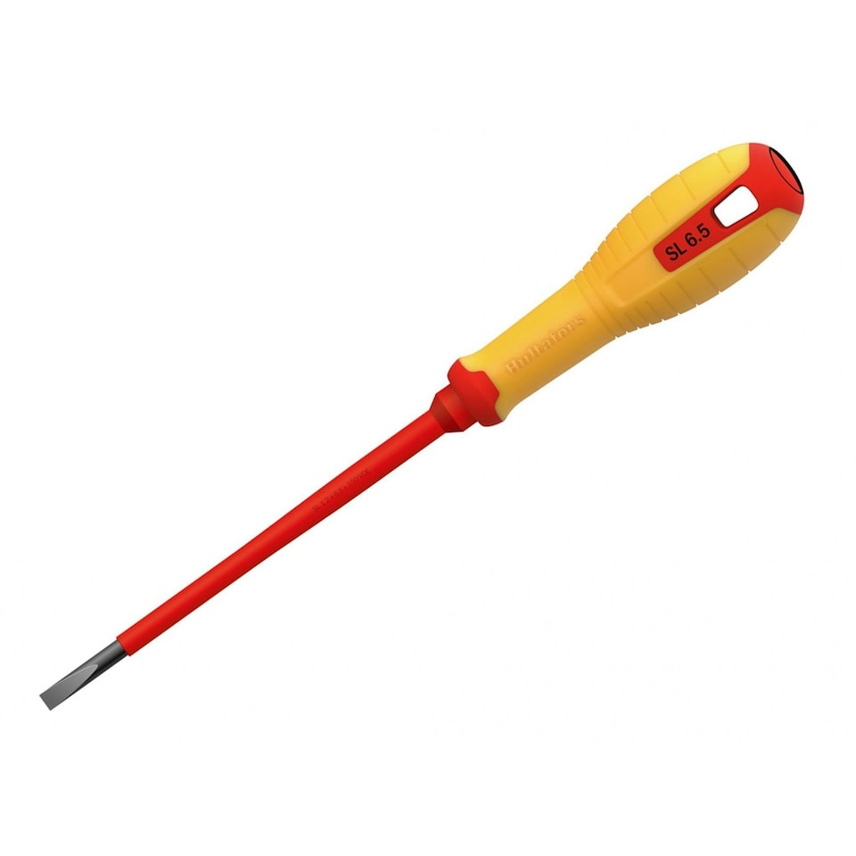 Hultafors Vde Slotted Screwdriver - Multi Colour - 6.5 x 150mm