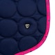 image 3 of Hy DynaMizs Ecliptic Close Contact Saddle Pad - Navy/Magenta - Pony/Cob