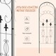 image 5 of Outsunny Set of 2 Metal Trellis for Climbing Plants, Scrolls Design, 45 x 150cm