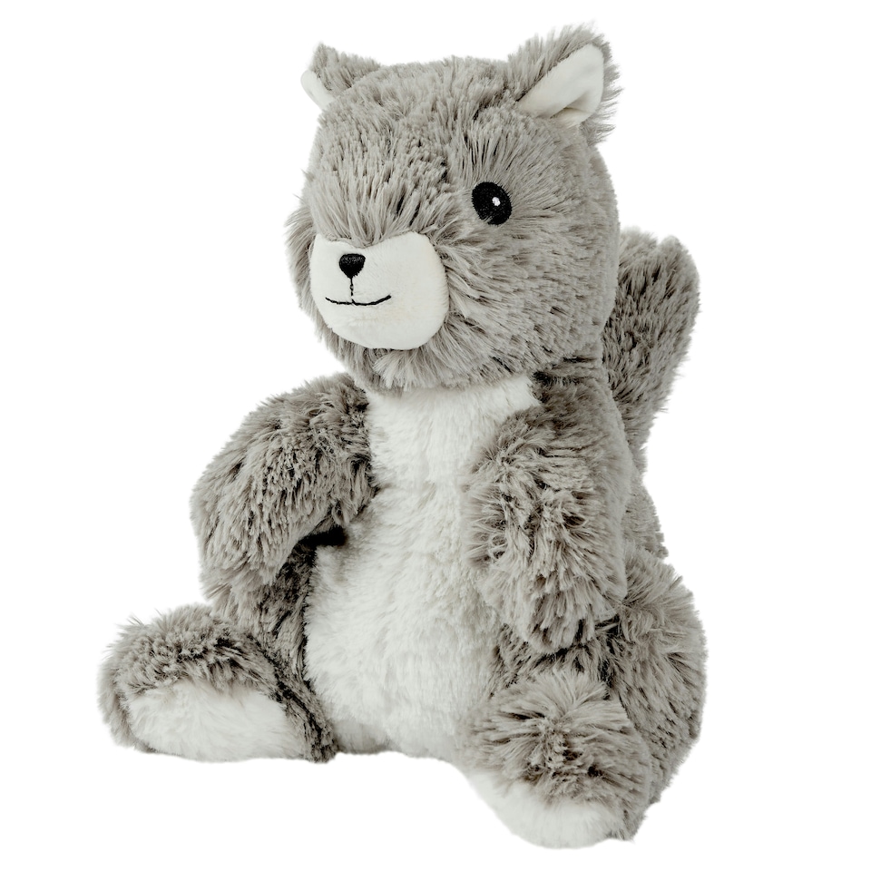 image 1 of Warmies Plush Squirrel Microwavable Weighted Teddy