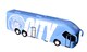 image 3 of Manchester City Bus Model Football Team Coach Toy