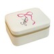 image 1 of Personalised Bow Travel Jewellery Box