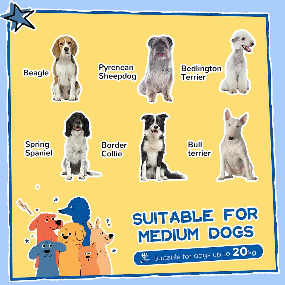 image 1 of PawHut Wooden Dog Kennel, Dog House w/ Removable Floor or Large Dogs 