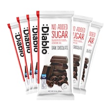 Diablo No Added Sugar Dark Chocolate Bar 85g 6 Pack