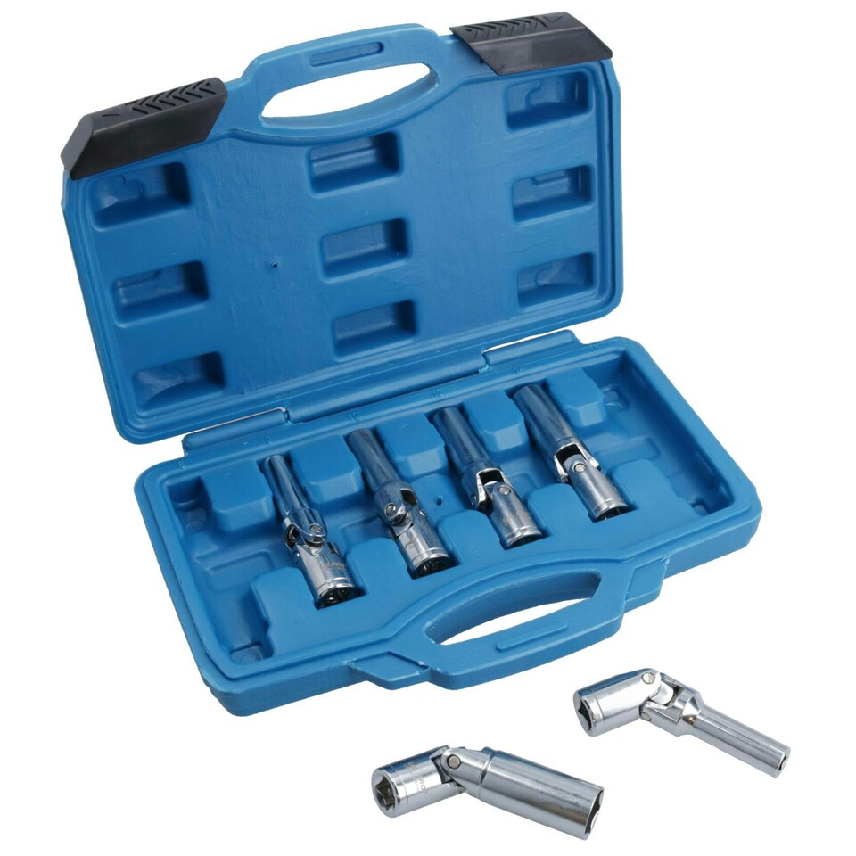 image 1 of Glow Plug Socket Set Metric 3/8 drive 6pc 8mm - 16mm