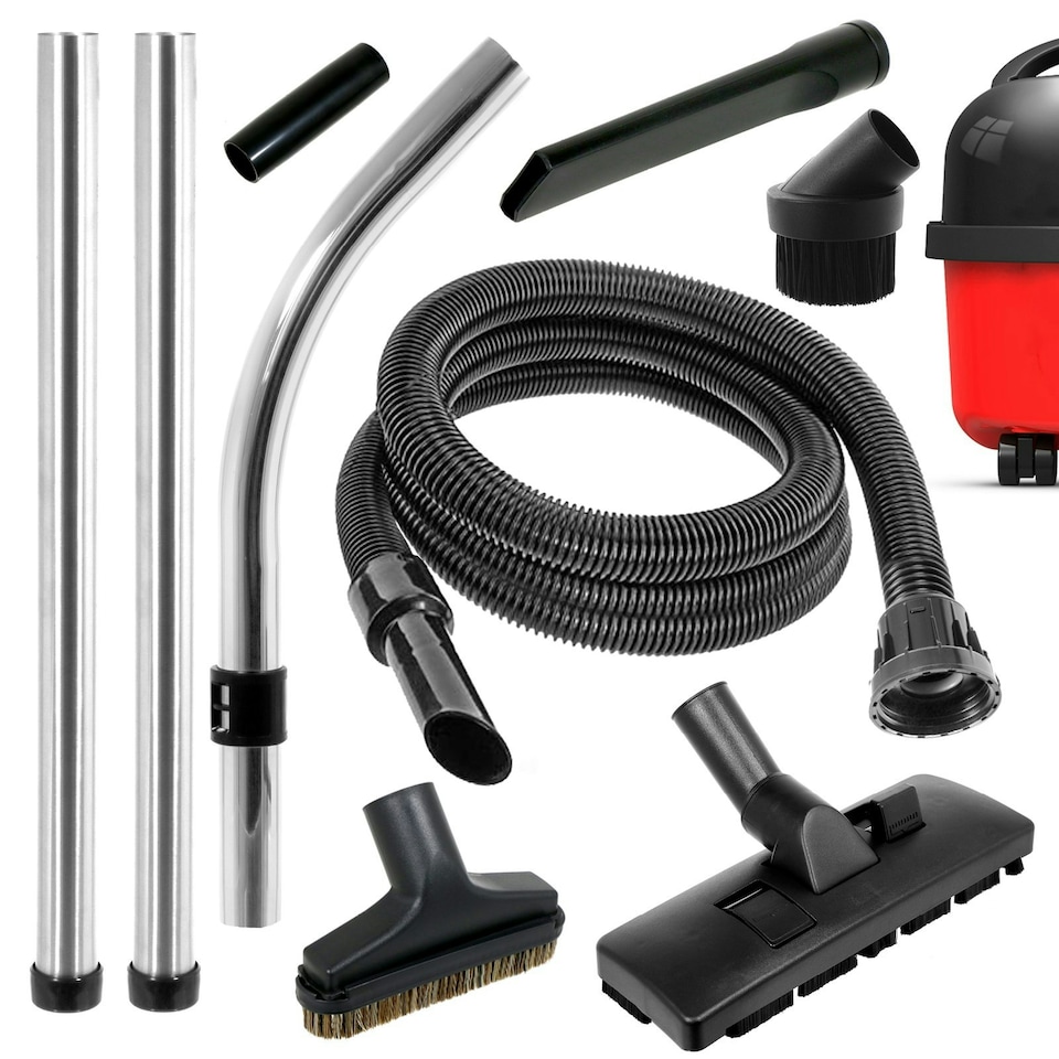 image 1 of SPARES2GO Spare Parts Hose Tool Kit for Numatic Henry Hetty Vacuum Cleaners