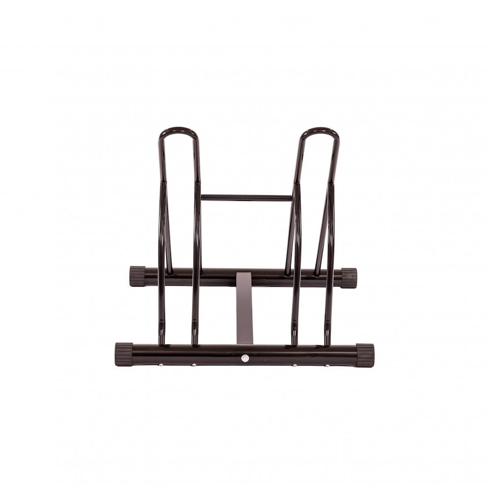 image 1 of Double Heavy Duty Bike Bicycle Floor Parking Stand Holder Storage Rack