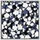 image 4 of White, black & purple flowers (Picture Frame) White | L