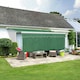 image 1 of Primrose 3m Dropdown Plain Green Awning Valance 1m Drop Green | Plain Green