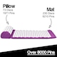 image 2 of Komodo Acupressure Mat, Pillow and Ball Set - Purple